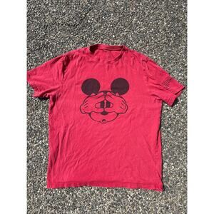 Mickey Mouse covering eyes, Disney American Eagle Medium casual shirt